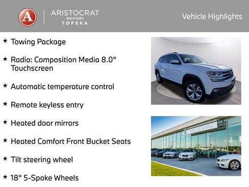 Used 2019 Volkswagen Atlas SE image 2