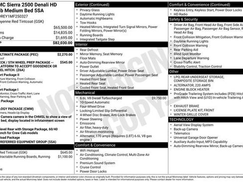 Used 2021 GMC Sierra 2500 Denali w/ Denali Ultimate Package image 27