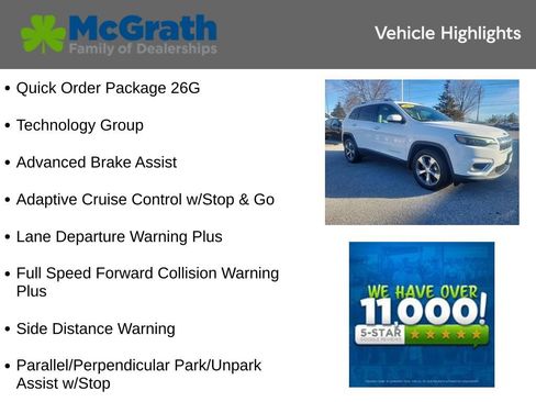 Used 2020 Jeep Cherokee Limited w/ Technology Group image 5