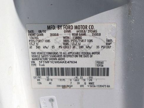 Used 2010 Ford F150 XL image 37