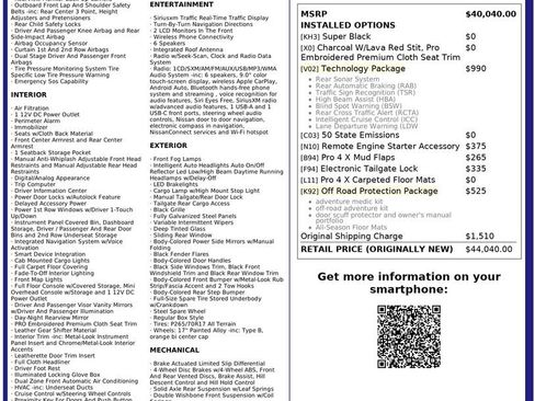 Used 2024 Nissan Frontier PRO-4X w/ Technology Package AWD/4WD image 31