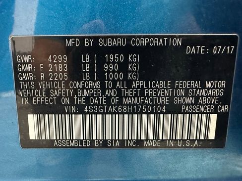 Used 2017 Subaru Impreza 2.0i Sport w/ Popular Package #2 AWD/4WD image 11
