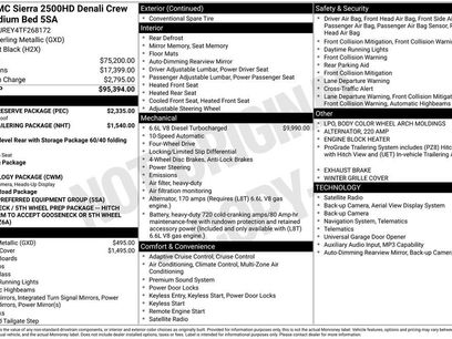 New 2026 GMC Sierra 2500 Denali w/ Denali Reserve Package
