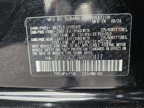 Certified 2024 Subaru Crosstrek 2.0i Premium image 46