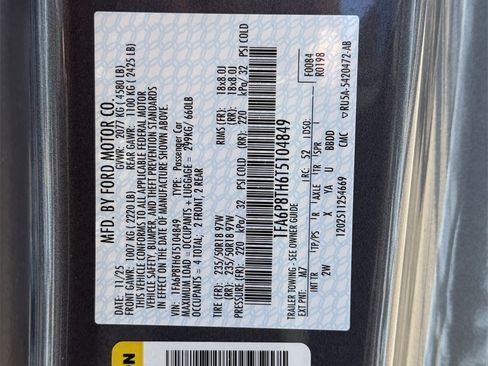 New 2026 Ford Mustang Coupe image 47