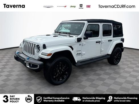 Used 2023 Jeep Wrangler Unlimited Sahara w/ Cold Weather Group image 1