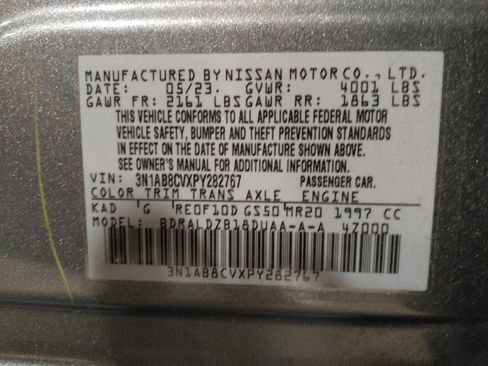 Used 2023 Nissan Sentra SV w/ All-Weather Package FWD image 33