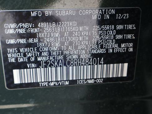 Used 2024 Subaru Forester Limited AWD/4WD image 28