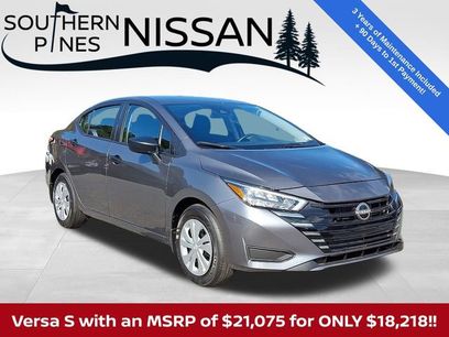 New 2025 Nissan Versa S w/ Trunk Package