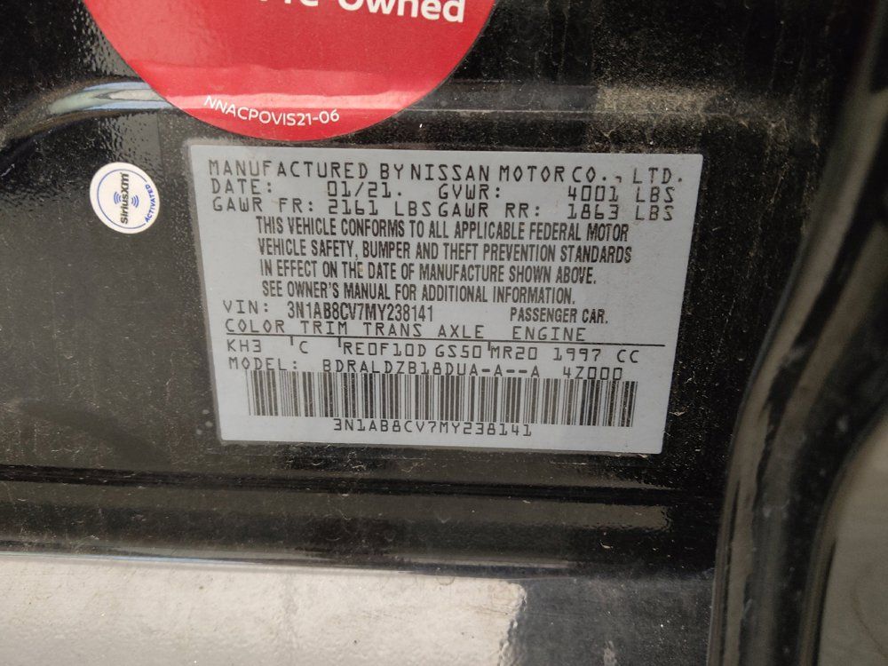 Used 2021 Nissan Sentra SV w/ SV Premium Package FWD image 33