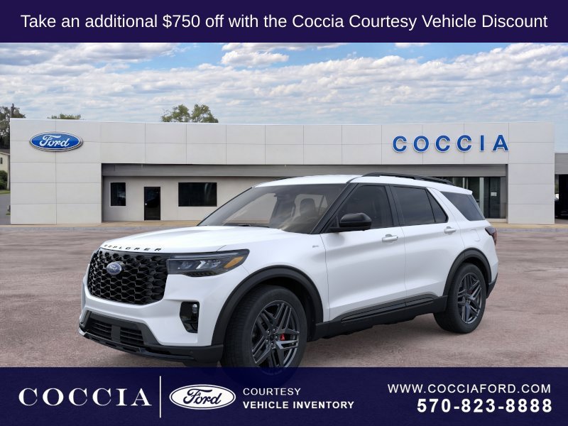 New 2026 Ford Explorer ST-Line w/ ST-Line Street Pack AWD/4WD image 1