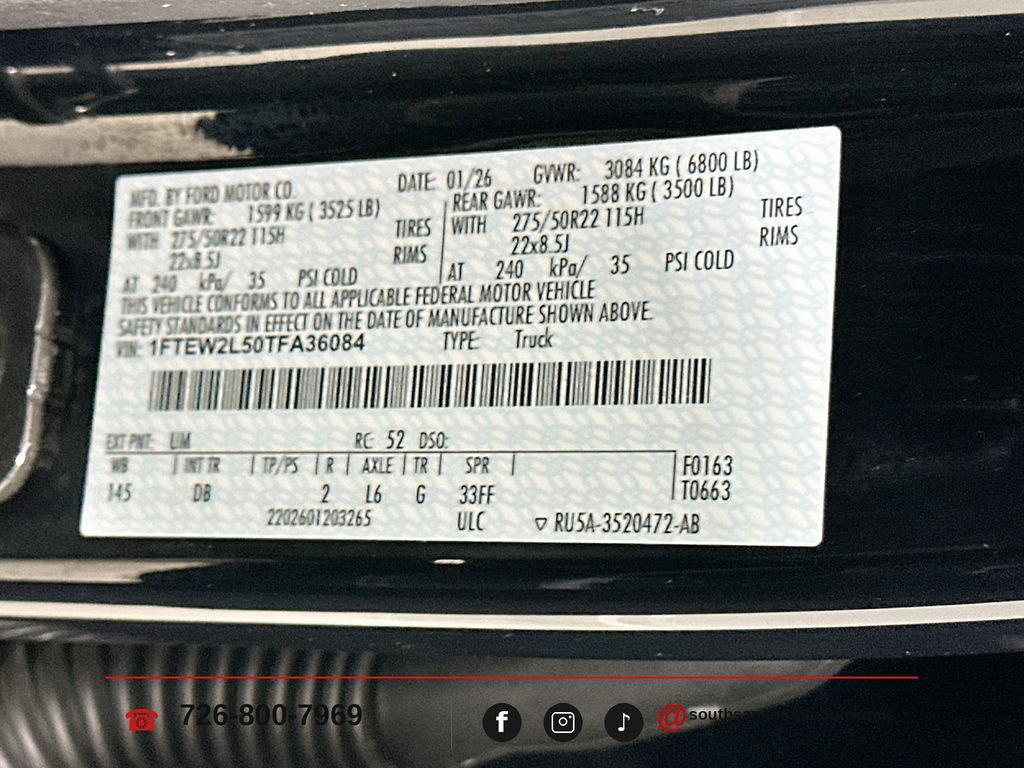 Used 2026 Ford F150 STX w/ F-150 LOBO Package AWD/4WD image 30