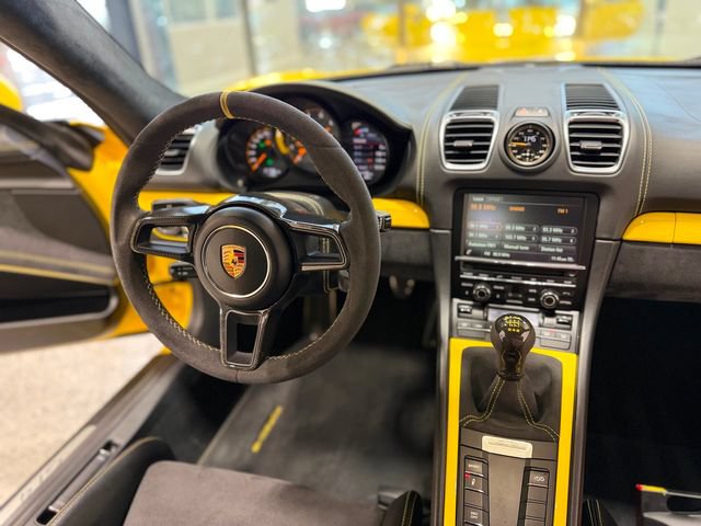 Used 2016 Porsche Cayman GT4 w/ Sport Chrono Package RWD image 23