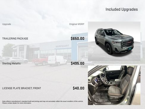 Certified 2023 GMC Acadia AT4 w/ Trailering Package AWD/4WD image 5