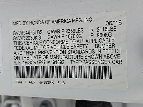 Used 2018 Honda Accord Touring image 30
