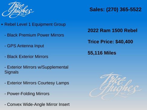 Used 2022 RAM 1500 Rebel w/ Rebel Level 1 Equipment Group AWD/4WD image 14