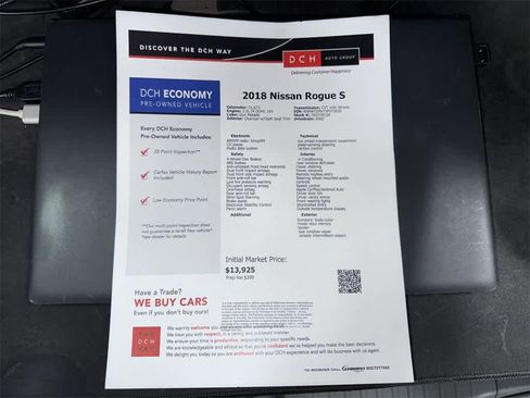 Used 2018 Nissan Rogue S image 13