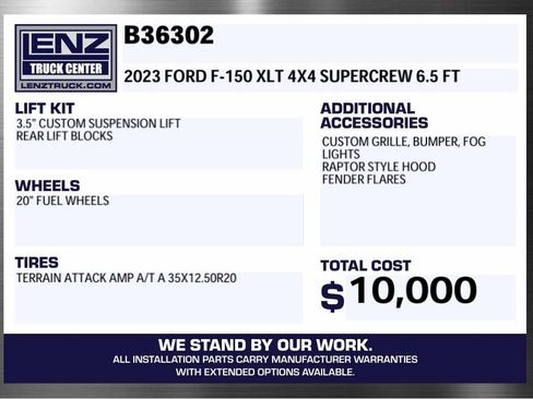 Used 2023 Ford F150 XLT w/ Trailer Tow Package AWD/4WD image 2