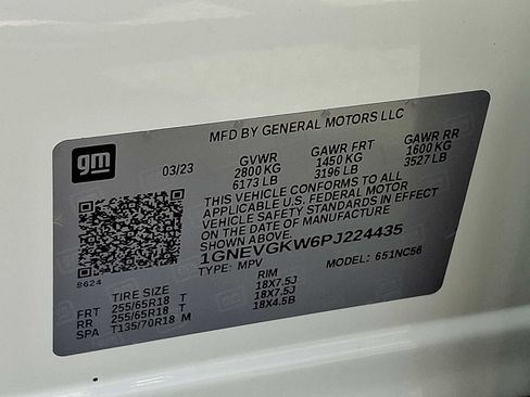Used 2023 Chevrolet Traverse LT AWD/4WD image 27
