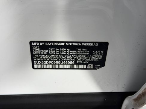 Certified 2024 BMW X3 xDrive30i w/ Convenience Package image 19