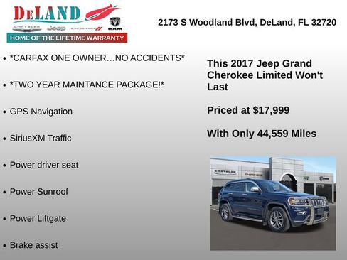 Used 2017 Jeep Grand Cherokee Limited image 6