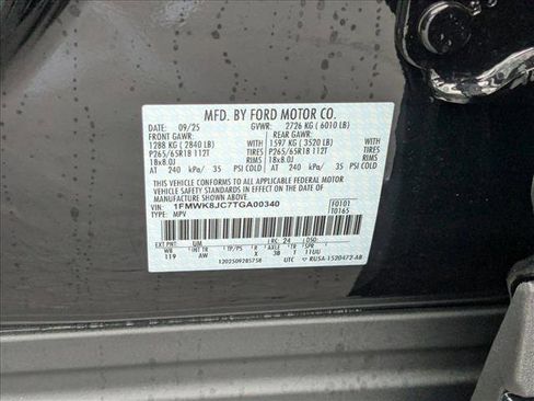 New 2026 Ford Explorer Tremor w/ Tremor Ultimate Package AWD/4WD image 16