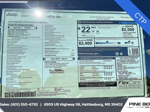 New 2025 Jeep Grand Cherokee Limited image 12