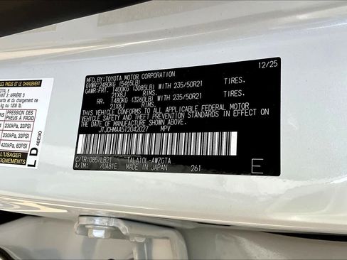 New 2026 Lexus RX 350 Premium Plus image 22