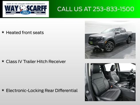 New 2025 Ford Ranger Lariat w/ FX4 Off-Road Package image 31
