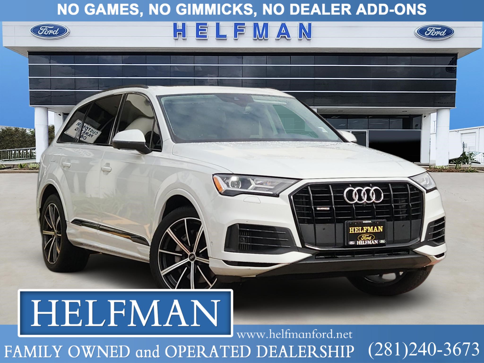 Used 2021 Audi Q7 3.0T Premium Plus w/ Premium Plus Package AWD/4WD image 1