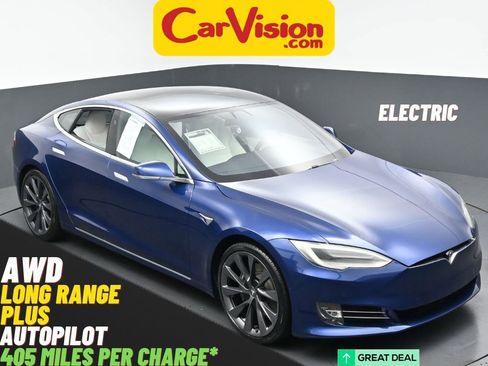 Used 2021 Tesla Model S Long Range AWD/4WD image 1