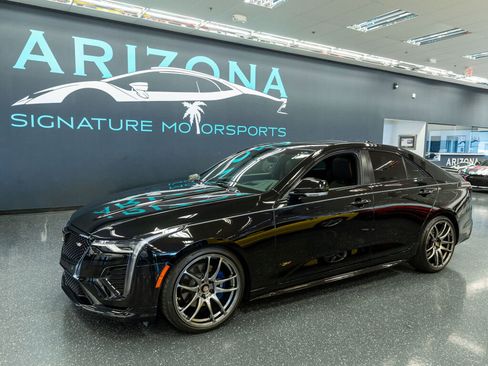 Used 2023 Cadillac CT4 V w/ Navigation Package image 1