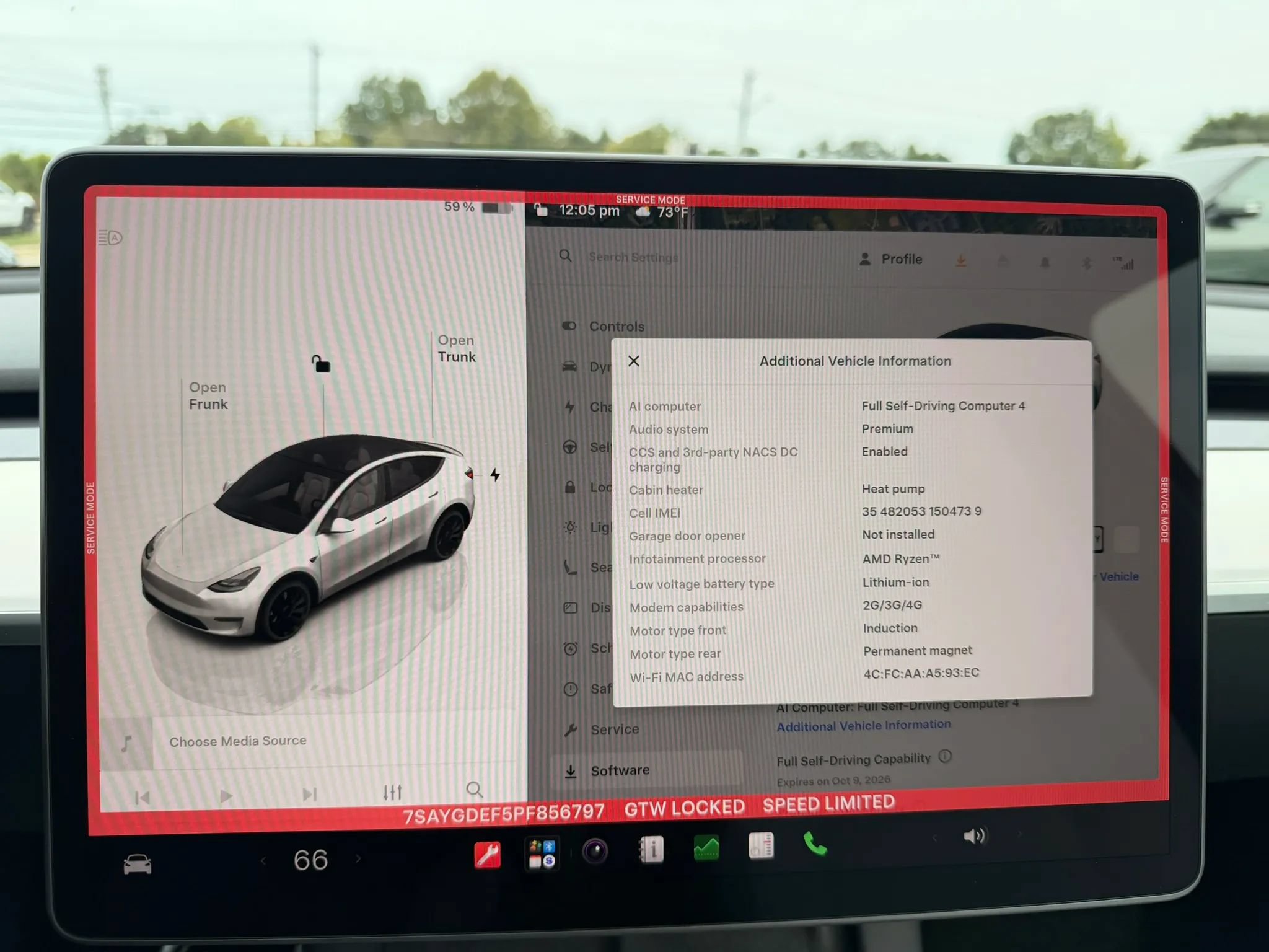 Used 2023 Tesla Model Y Performance AWD/4WD image 9