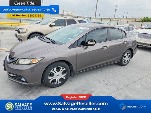 Used 2013 Honda Civic Hybrid Sedan image 1