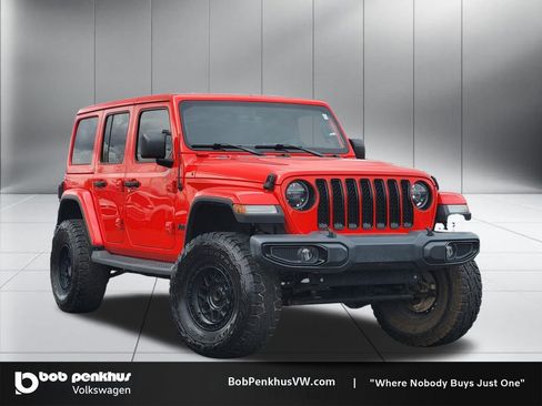 Used 2020 Jeep Wrangler Unlimited Sahara AWD/4WD image 1