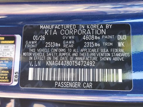 New 2026 Kia K5 GT FWD image 27