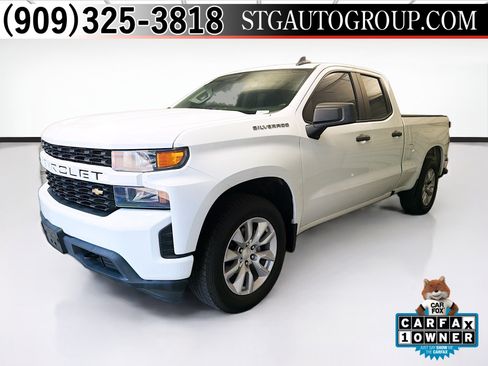 Used 2021 Chevrolet Silverado 1500 Custom RWD image 1