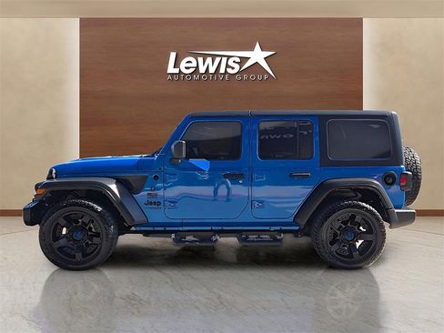 Used 2021 Jeep Wrangler Unlimited Sport image 3