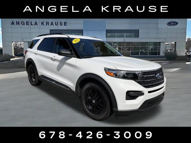 Used 2021 Ford Explorer XLT RWD image 1