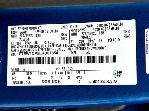 Used 2020 Ford F150 XL w/ Equipment Group 101A Mid RWD image 31