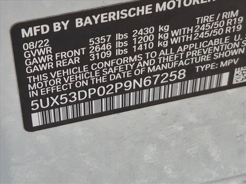 Used 2023 BMW X3 xDrive30i w/ M Sport Package AWD/4WD image 15