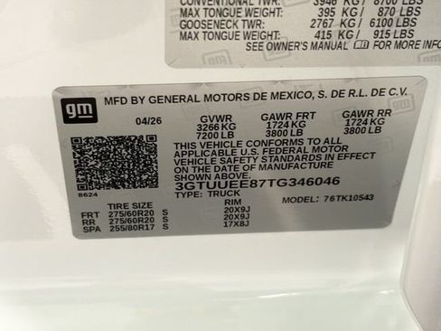 Used 2026 GMC Sierra 1500 AT4 w/ AT4 Premium Package AWD/4WD image 28