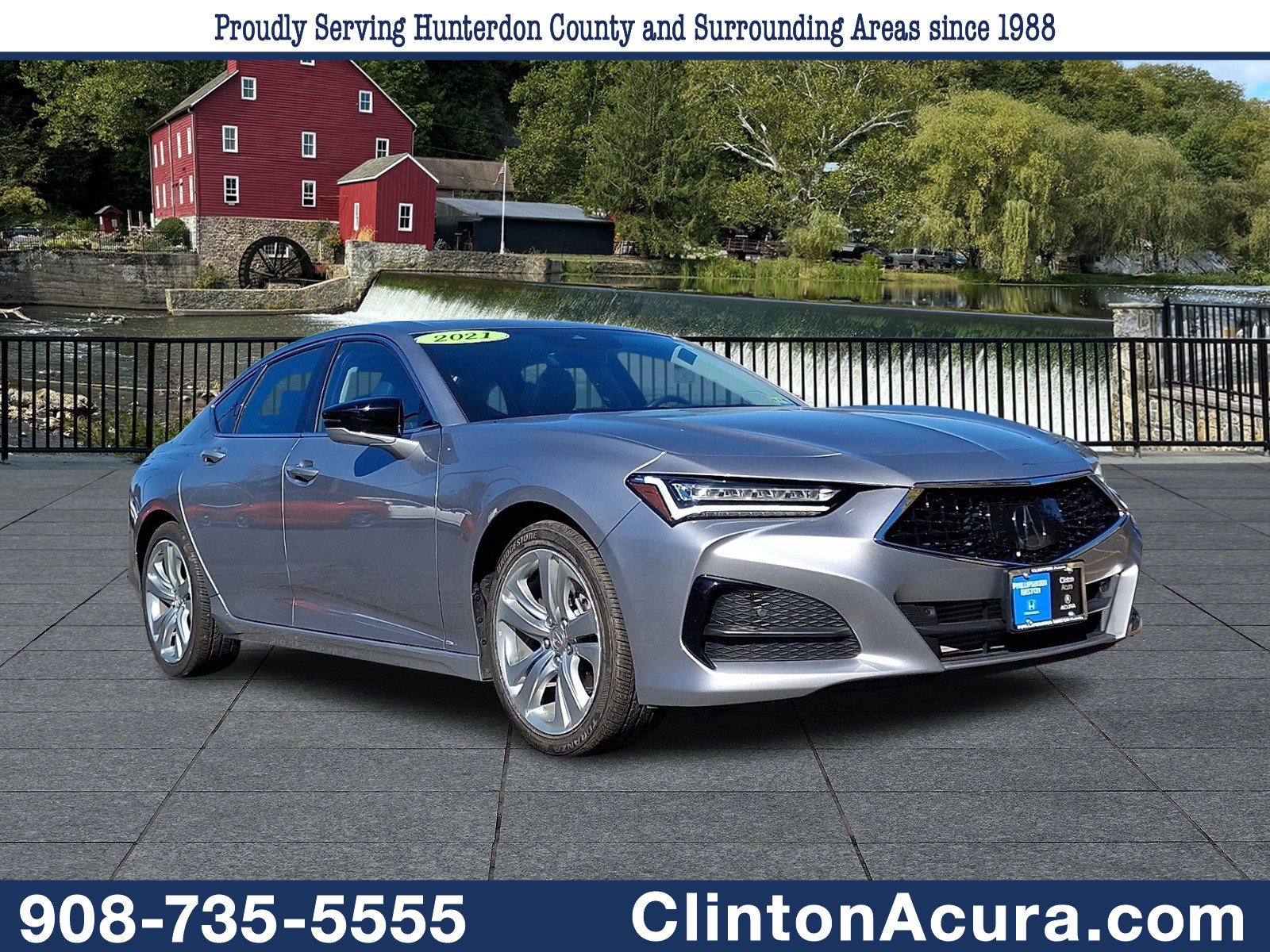 Certified 2021 Acura TLX w/ Technology Package FWD image 1