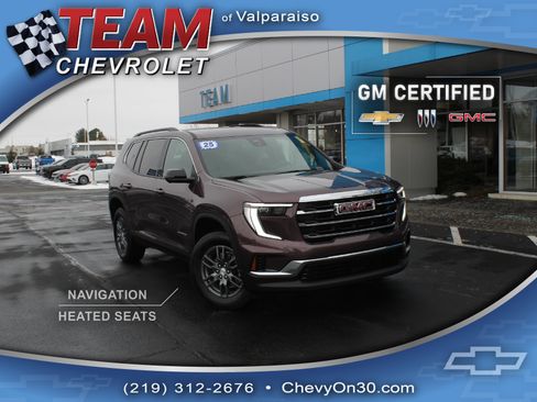 Certified 2025 GMC Acadia Elevation w/ LPO, Floor Liner Package image 1