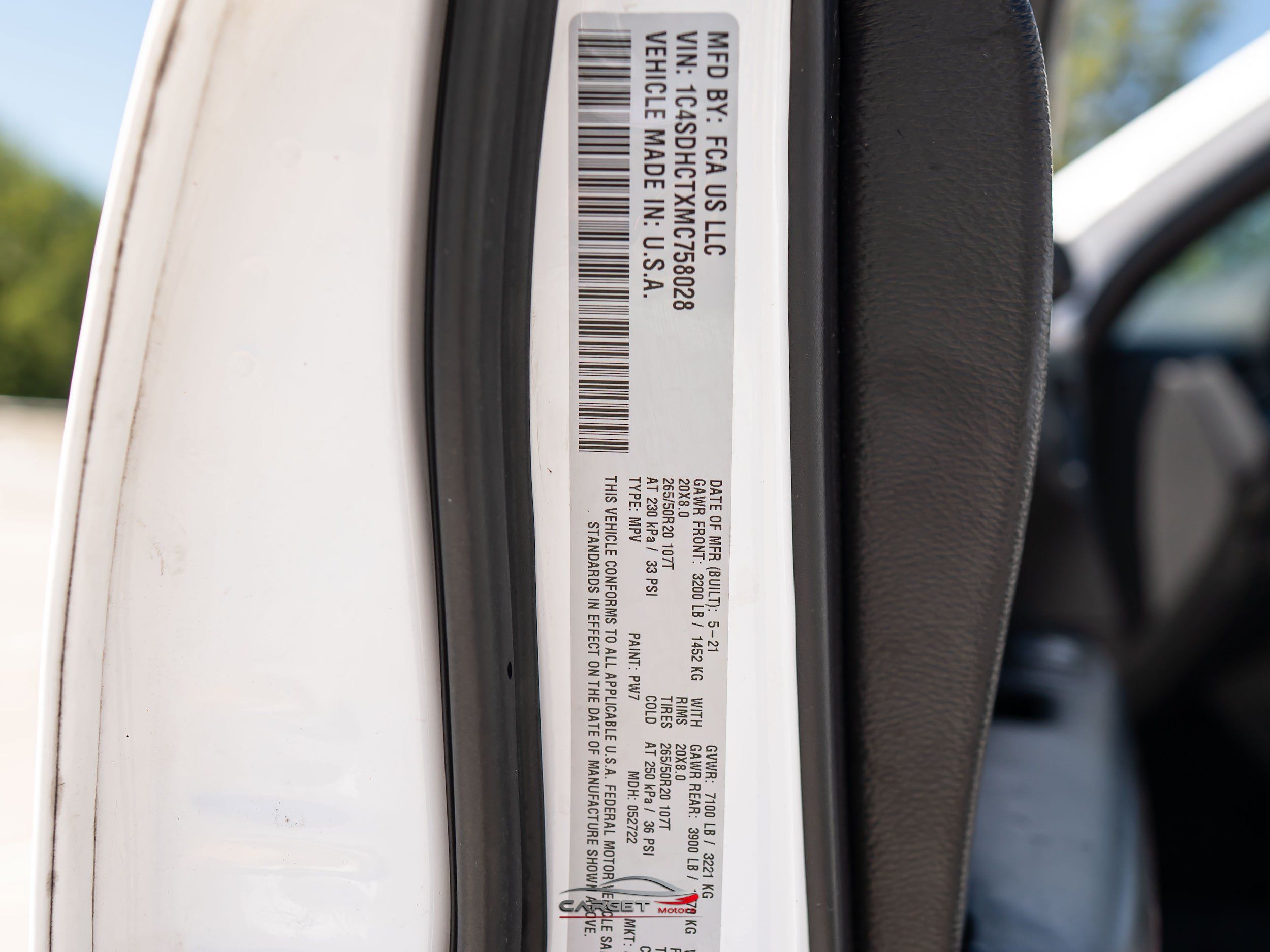 Used 2021 Dodge Durango R/T w/ Blacktop Package RWD image 47
