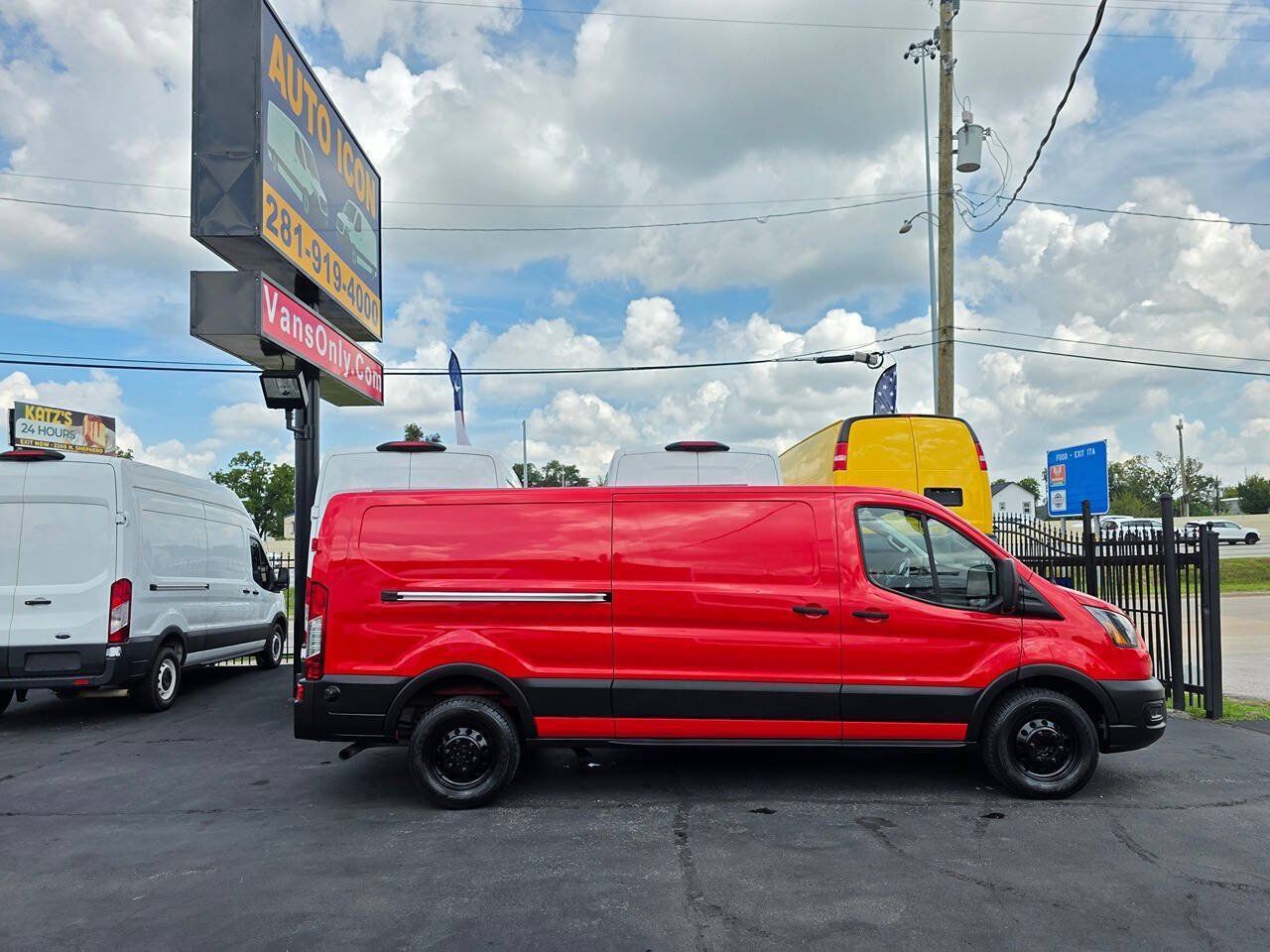 Used 2020 Ford Transit 350 Low Roof w/ Upfitter Package RWD image 3