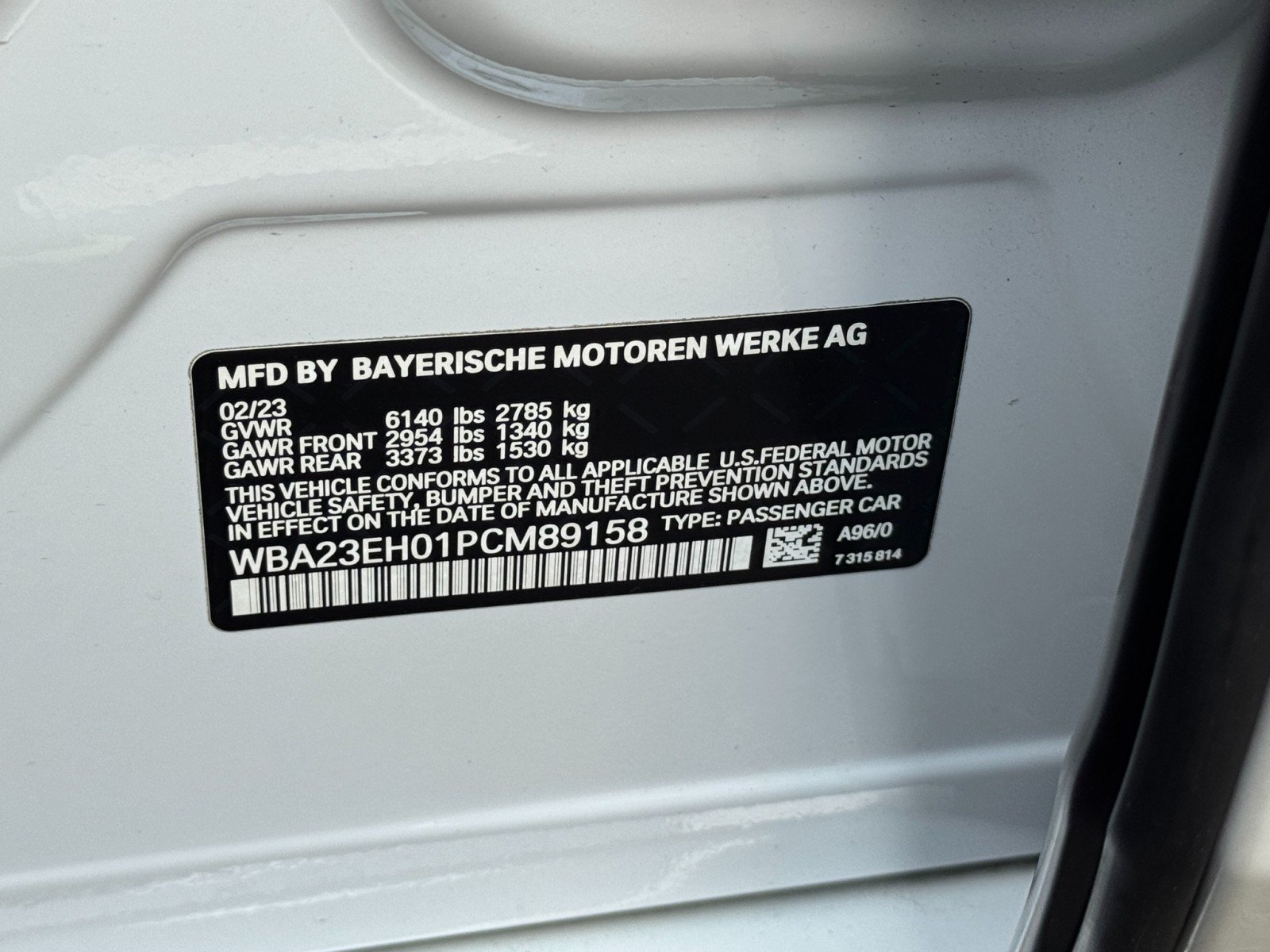 Used 2023 BMW 740i w/ Parking Assistance Package RWD image 57