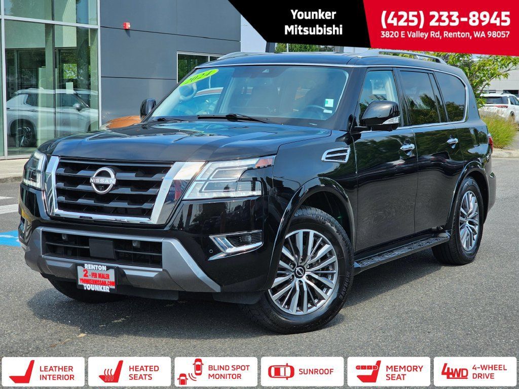 Used 2024 Nissan Armada SL w/ Captain's Chairs Package AWD/4WD image 1
