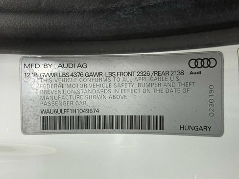 Used 2017 Audi A3 2.0T Premium w/ Convenience Package FWD image 86