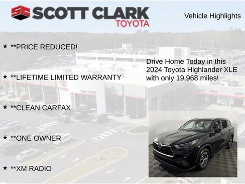 Used 2024 Toyota Highlander XLE image 12